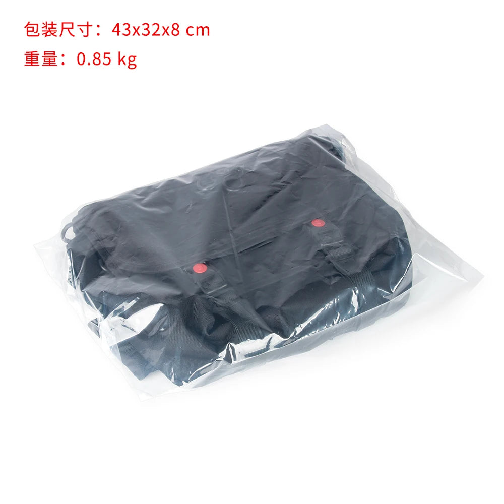 Men Motorcycle Cycling Messenger Bags Waterproof Big Crossbody Shoulder Bag Personalized Hip Hop Street Travel Cross Bag Male