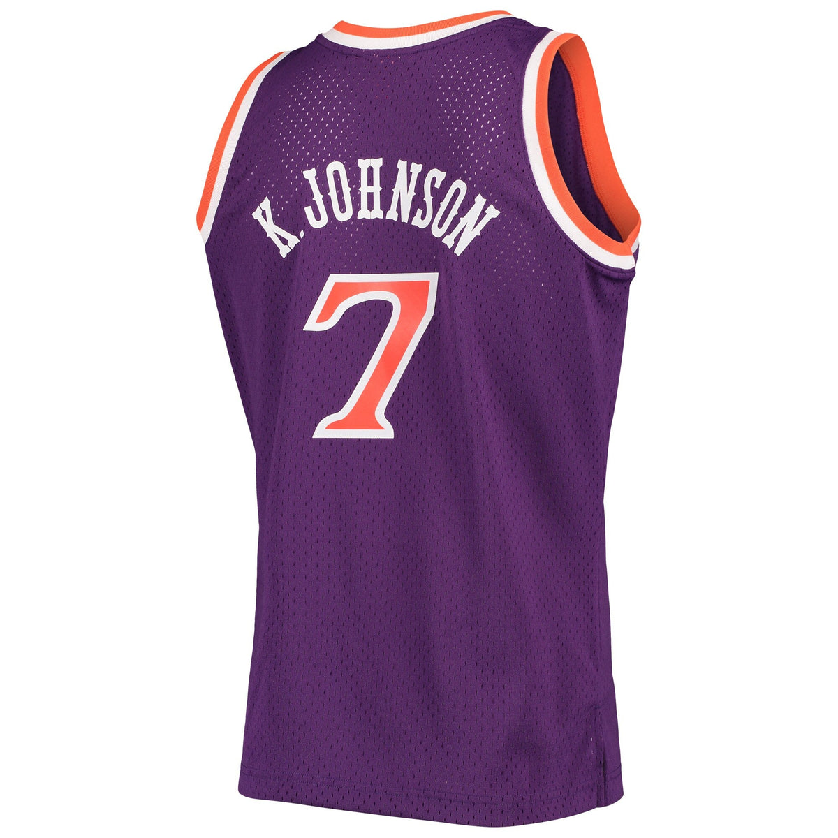Men's Mitchell & Ness Kevin Johnson Purple Phoenix Suns 1989-90 Hardwood Classics Swingman Jersey